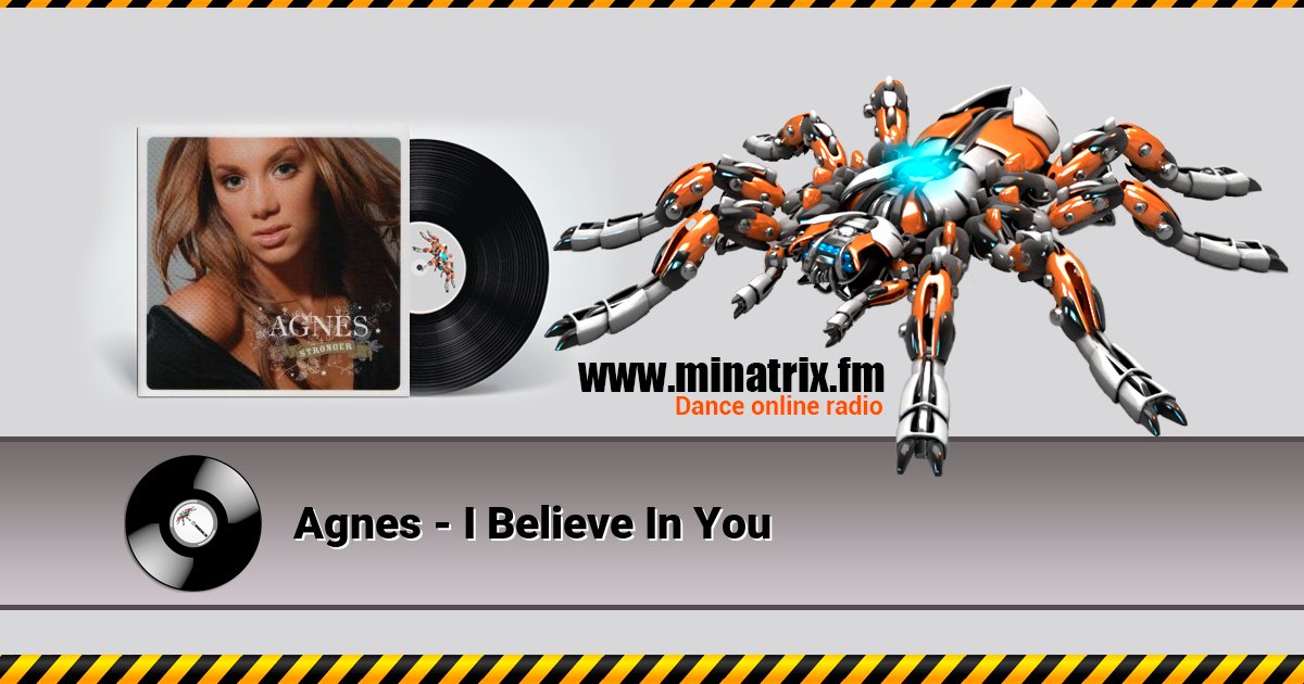 Agnes - I Believe In You Agnes - I Believe In You скачать бесплатно