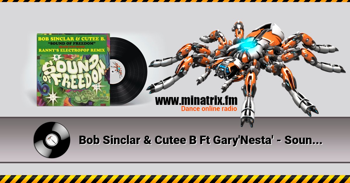 Bob Sinclar & Cutee B Ft Gary'Nesta' - Sound Of Freedom Bob Sinclar & Cutee B Ft Gary'Nesta' - Sound Of Freedom скачать бесплатно