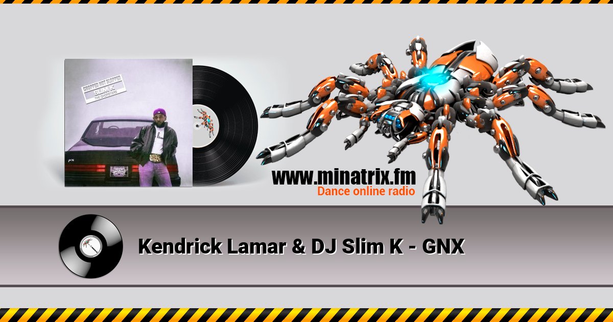 Kendrick Lamar & DJ Slim K - GNX Kendrick Lamar & DJ Slim K - GNX скачать бесплатно