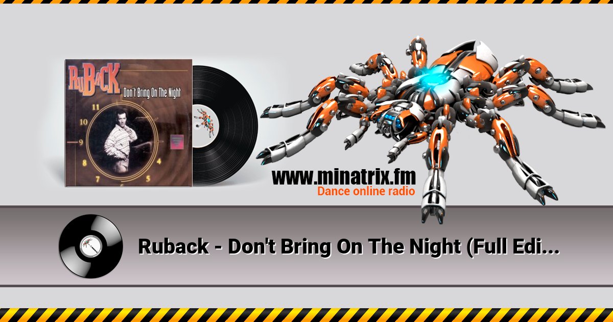 Ruback - Don't Bring On The Night (Full Edit) Ruback - Don't Bring On The Night (Full Edit) скачать бесплатно