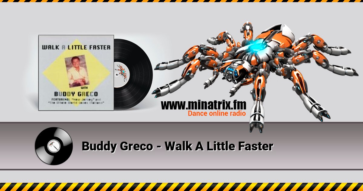 Buddy Greco - Walk A Little Faster Buddy Greco - Walk A Little Faster скачать бесплатно