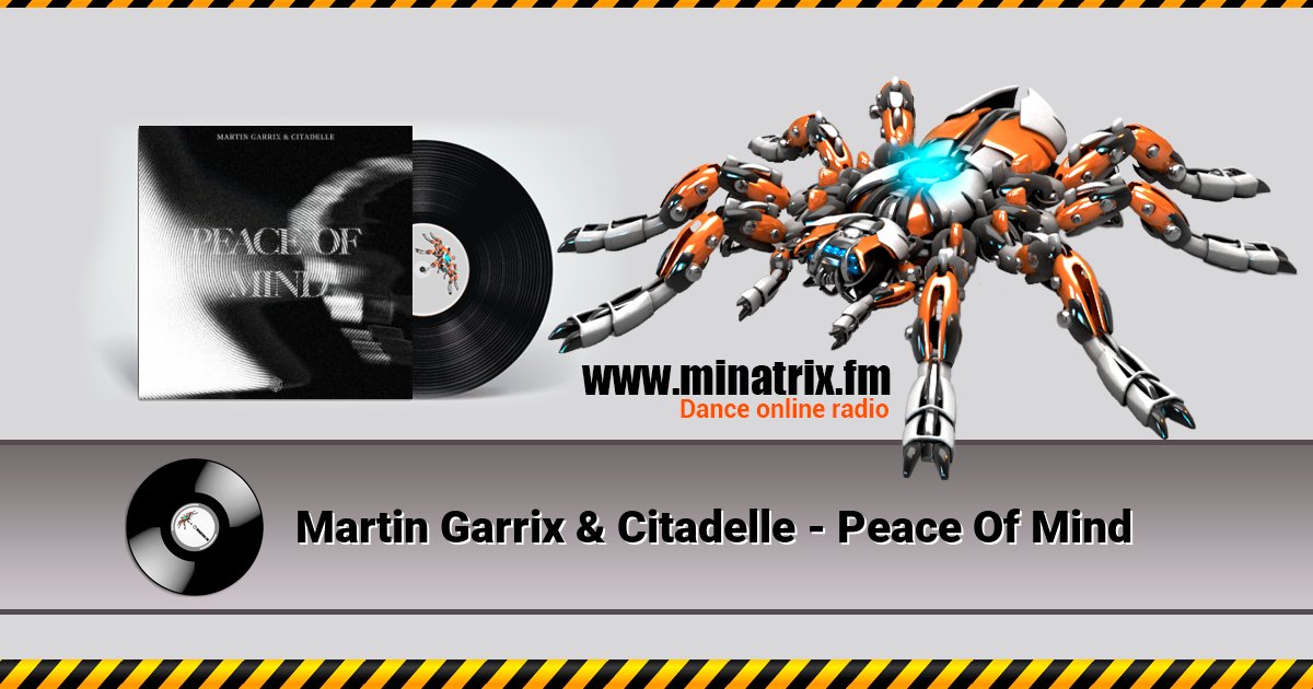 Martin Garrix & Citadelle - Peace Of Mind Martin Garrix & Citadelle - Peace Of Mind скачать бесплатно