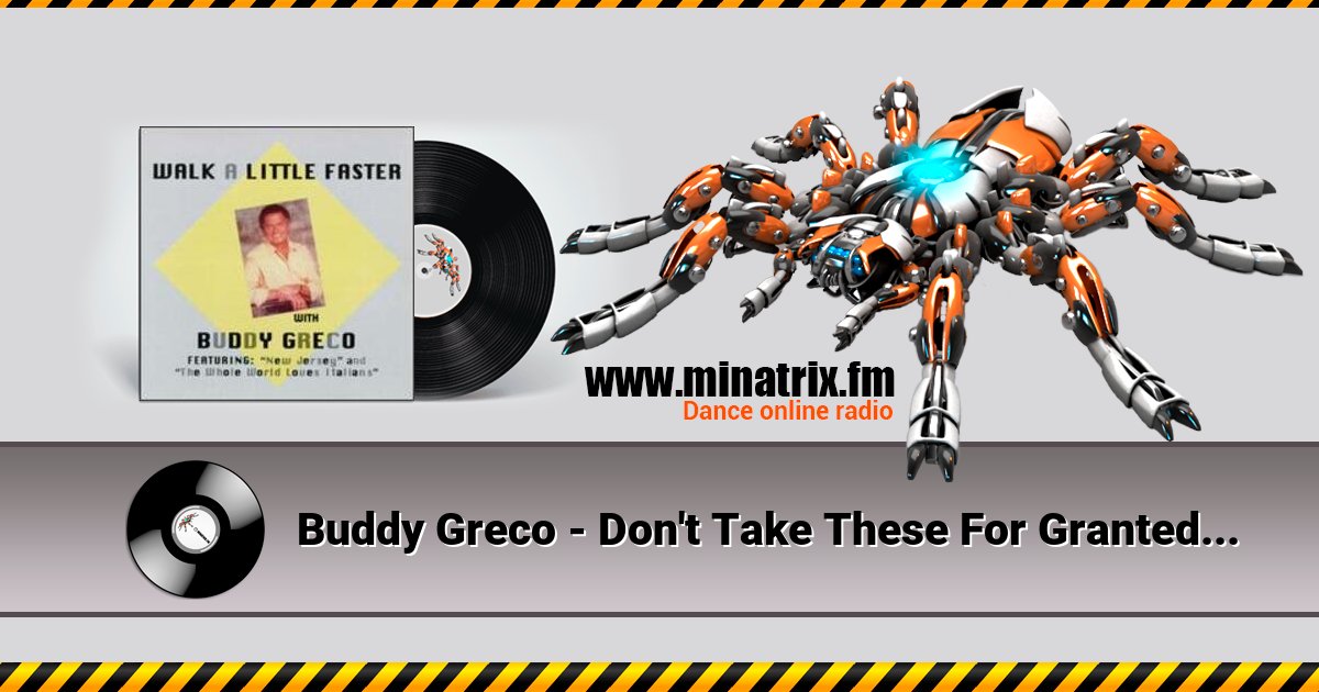 Buddy Greco - Don't Take These For Granted Buddy Greco - Don't Take These For Granted скачать бесплатно