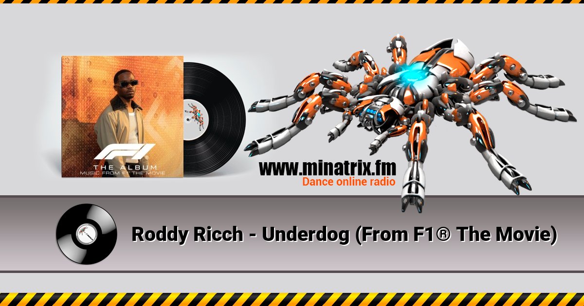 Roddy Ricch - Underdog (From F1® The Movie) Roddy Ricch - Underdog (From F1® The Movie) скачать бесплатно