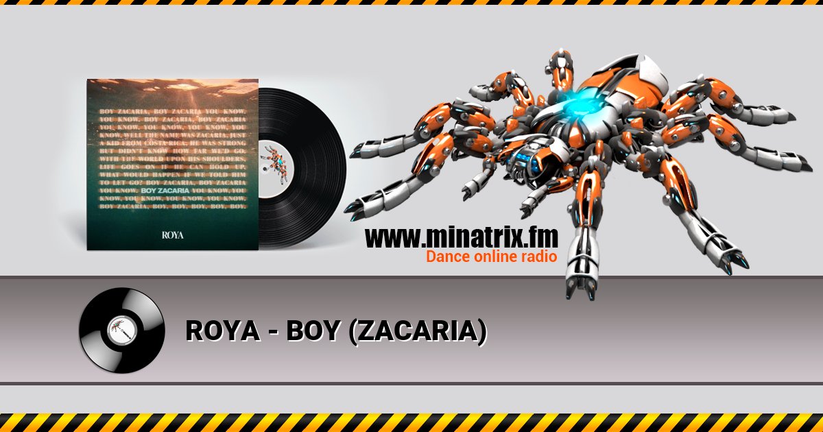 ROYA - BOY (ZACARIA) ROYA - BOY (ZACARIA) скачать бесплатно