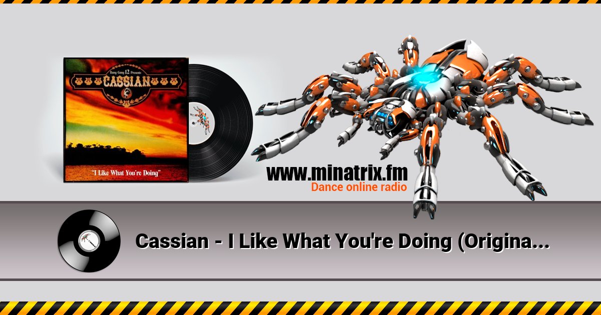 Cassian - I Like What You're Doing (Original Mix) Cassian - I Like What You're Doing (Original Mix) скачать бесплатно