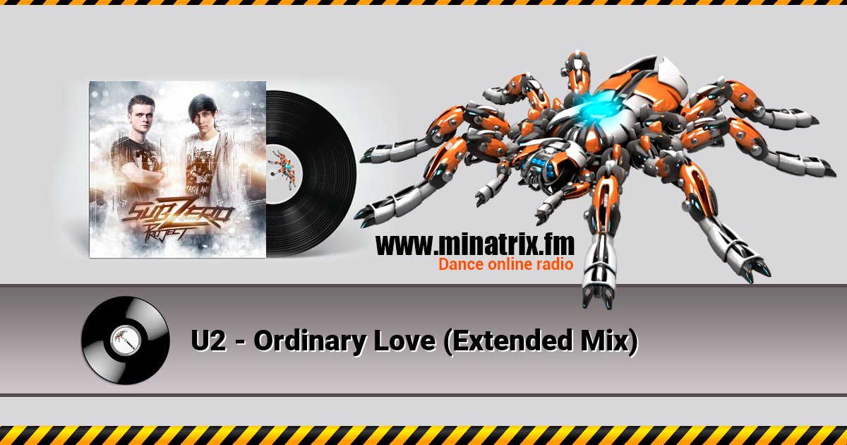 U2 - Ordinary Love (Extended Mix) U2 - Ordinary Love (Extended Mix) скачать бесплатно