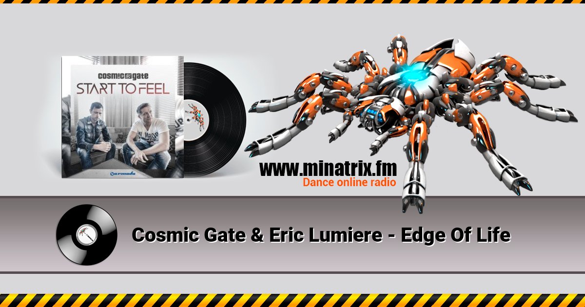 Cosmic Gate & Eric Lumiere - Edge Of Life Cosmic Gate & Eric Lumiere - Edge Of Life скачать бесплатно