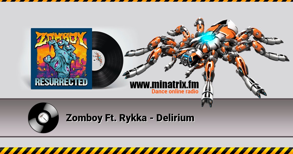 Zomboy Ft. Rykka - Delirium Zomboy Ft. Rykka - Delirium скачать бесплатно