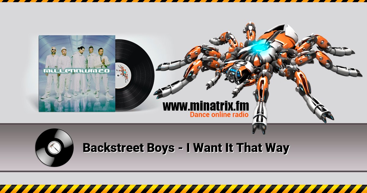 Backstreet Boys - I Want It That Way Backstreet Boys - I Want It That Way скачать бесплатно