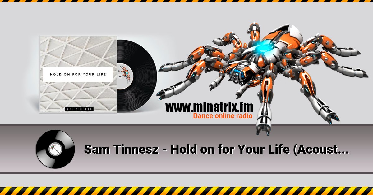 Sam Tinnesz - Hold on for Your Life (Acoustic) Sam Tinnesz - Hold on for Your Life (Acoustic) скачать бесплатно