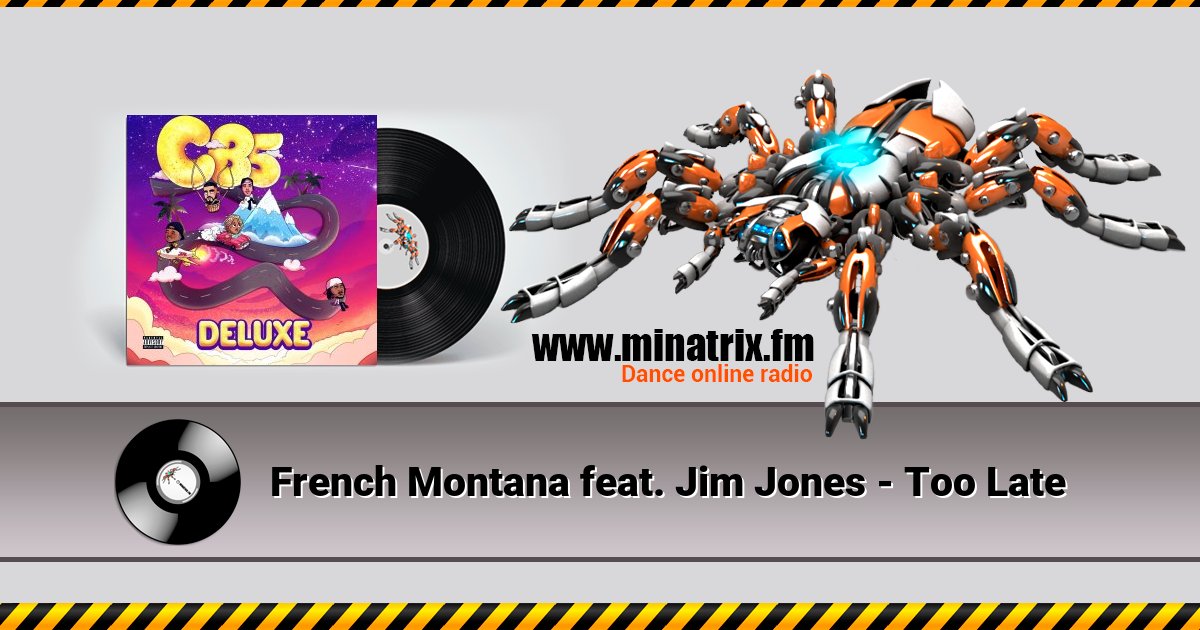 French Montana feat. Jim Jones - Too Late French Montana feat. Jim Jones - Too Late скачать бесплатно