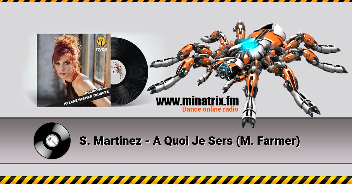 S. Martinez - A Quoi Je Sers (M. Farmer) S. Martinez - A Quoi Je Sers (M. Farmer) скачать бесплатно
