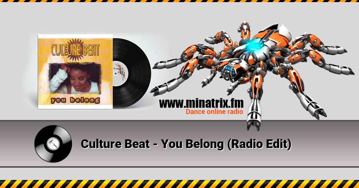 Culture Beat - You Belong (Radio Edit) Culture Beat - You Belong (Radio Edit) скачать бесплатно