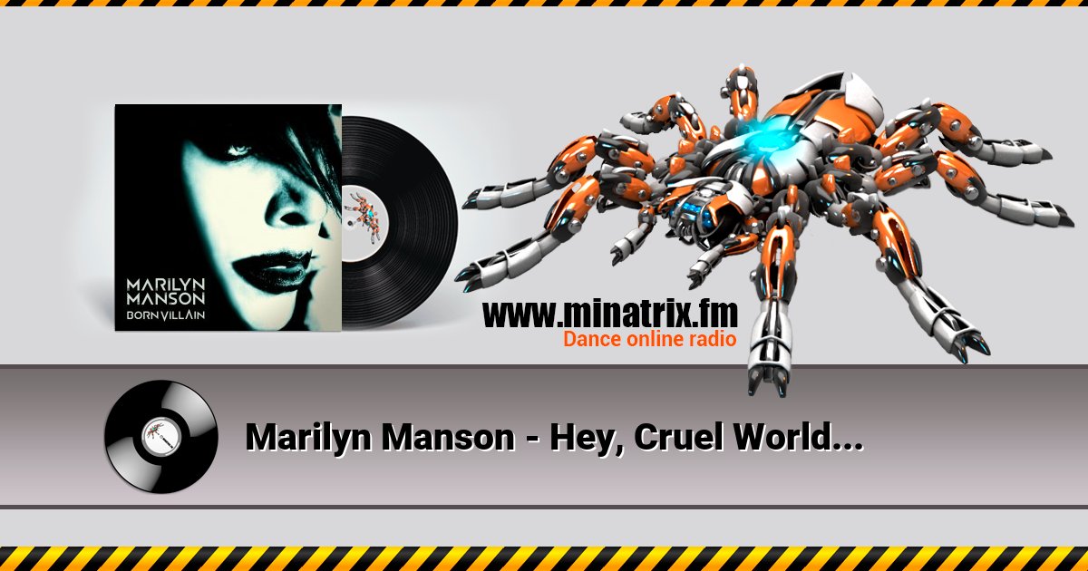 Marilyn Manson - Hey, Cruel World... Marilyn Manson - Hey, Cruel World... скачать бесплатно