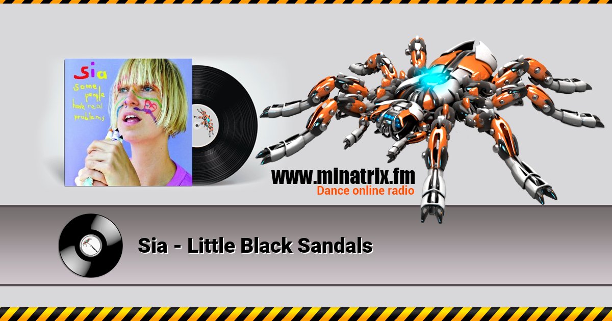 Sia - Little Black Sandals  