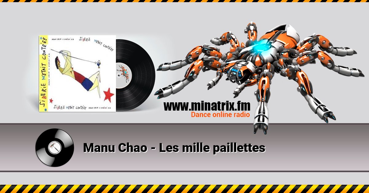 Manu Chao - Les mille paillettes  