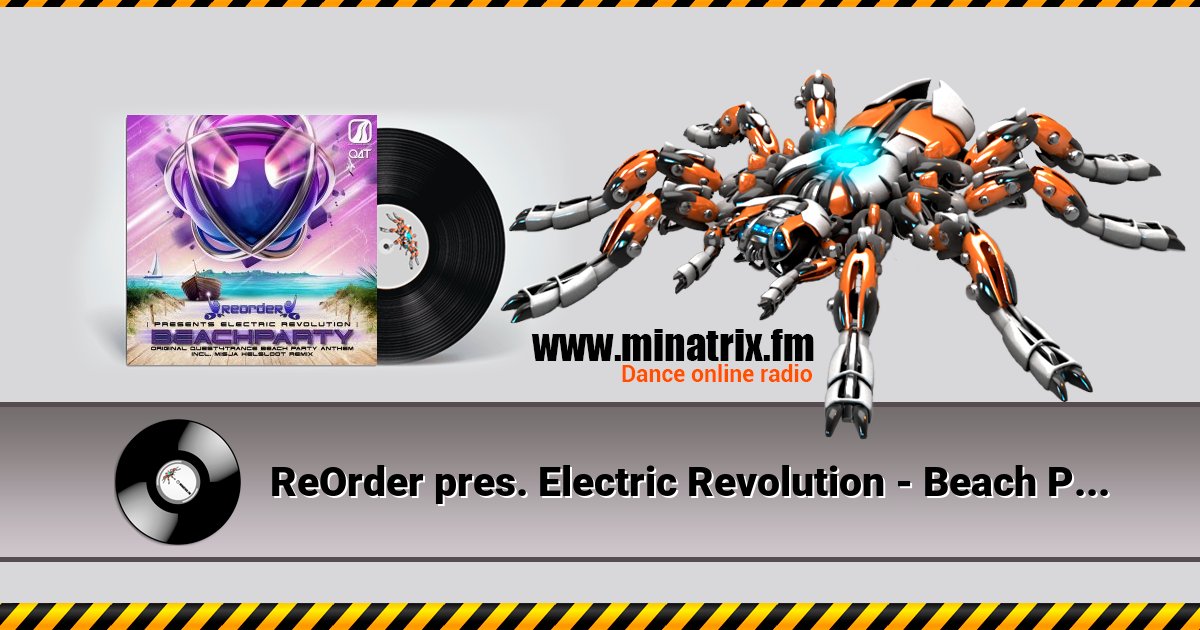 ReOrder pres. Electric Revolution - Beach Party (Original Quest4Trance Beach) ReOrder pres. Electric Revolution - Beach Party (Original Quest4Trance Beach) скачать бесплатно