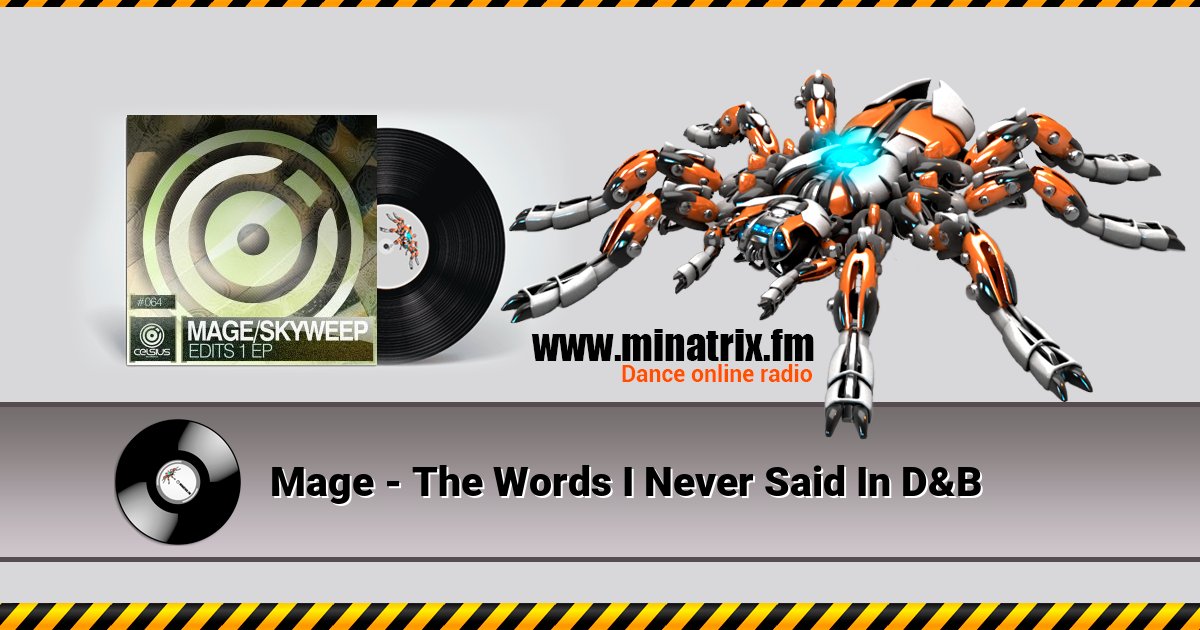 Mage - The Words I Never Said In D&B  