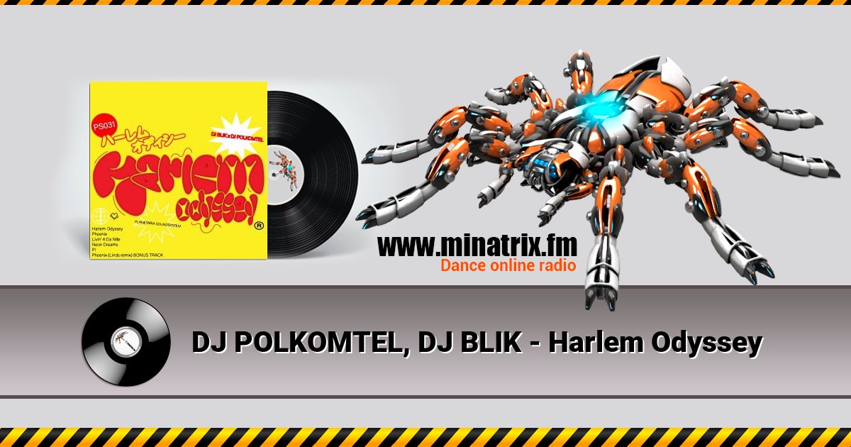 DJ POLKOMTEL, DJ BLIK - Harlem Odyssey  