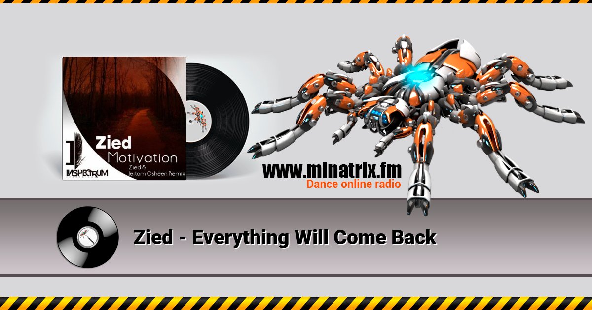 Zied - Everything Will Come Back  