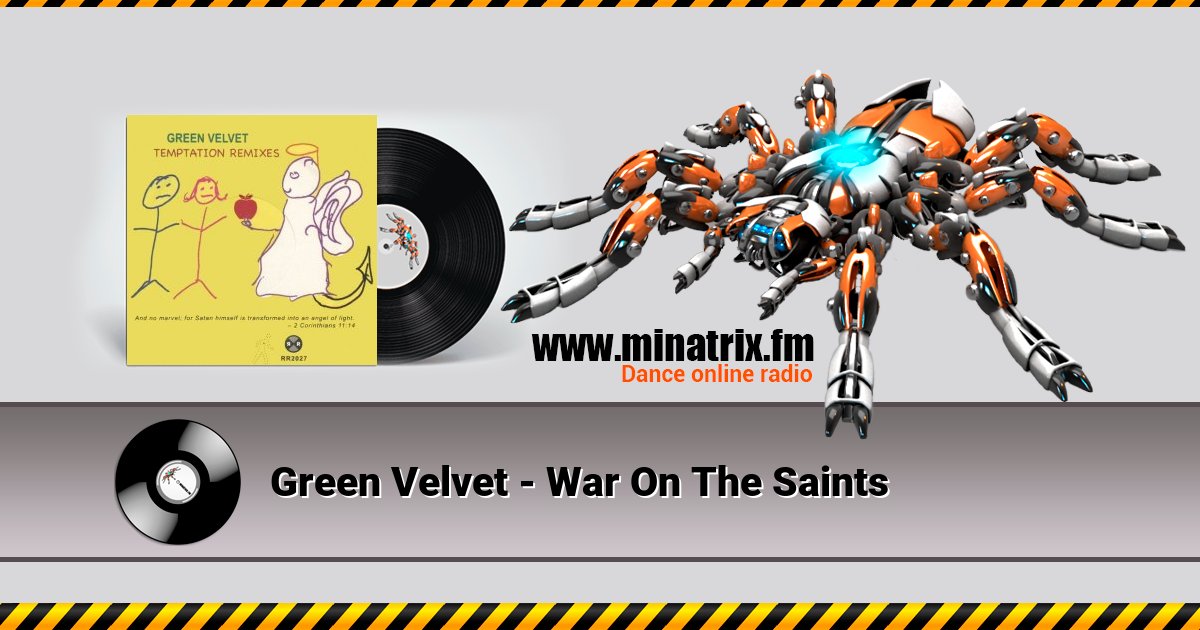 Green Velvet - War On The Saints Green Velvet - War On The Saints скачать бесплатно