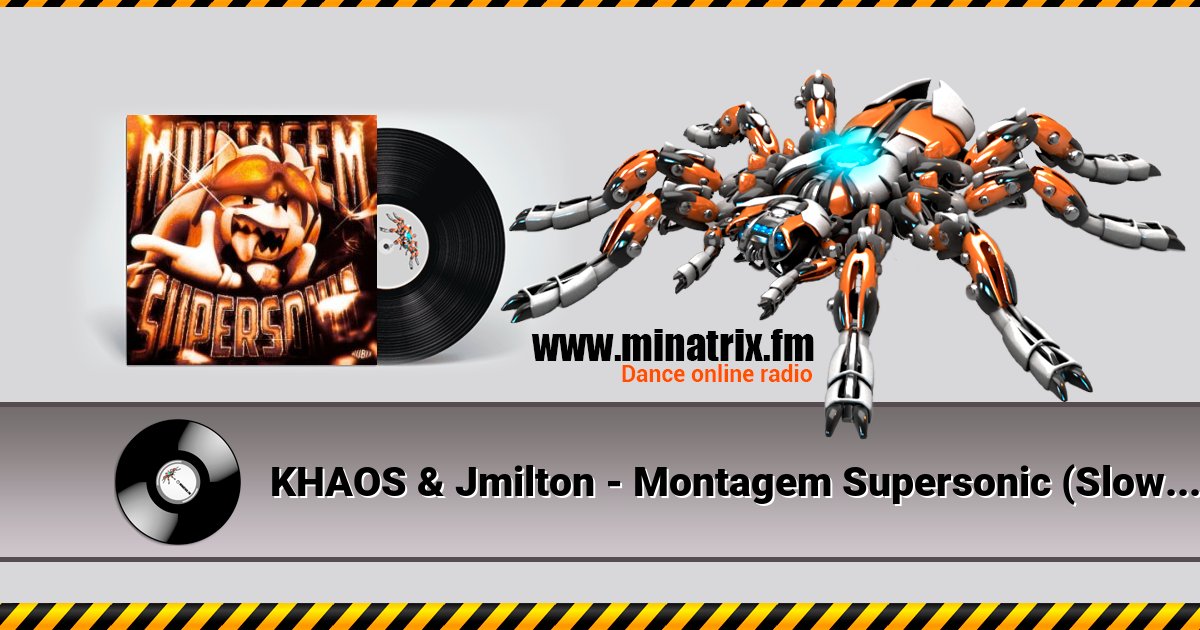 KHAOS & Jmilton - Montagem Supersonic (Slowed) KHAOS & Jmilton - Montagem Supersonic (Slowed) скачать бесплатно
