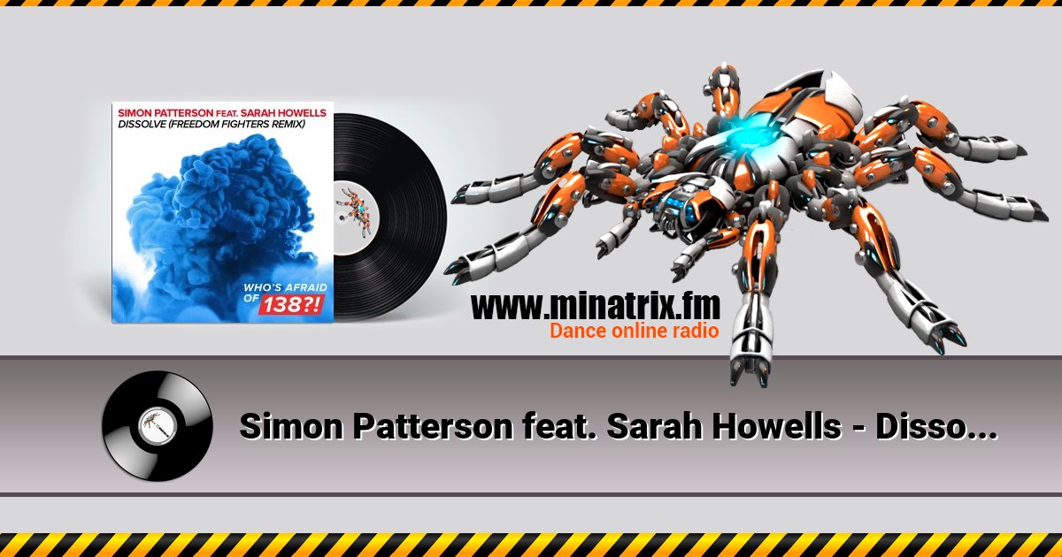 Simon Patterson feat. Sarah Howells - Dissolve  