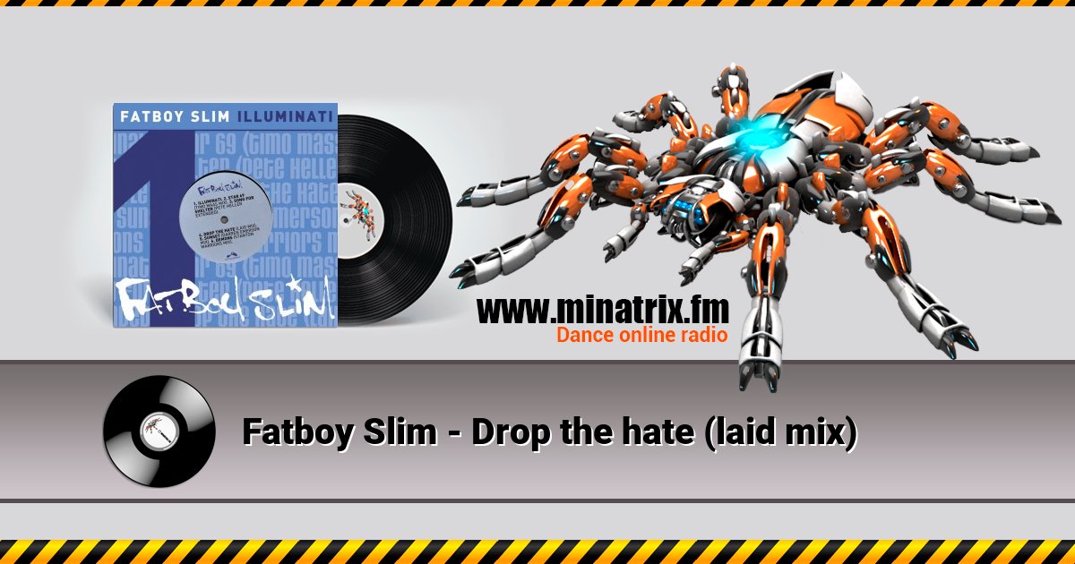 Fatboy Slim - Drop the hate (laid mix) Fatboy Slim - Drop the hate (laid mix) скачать бесплатно