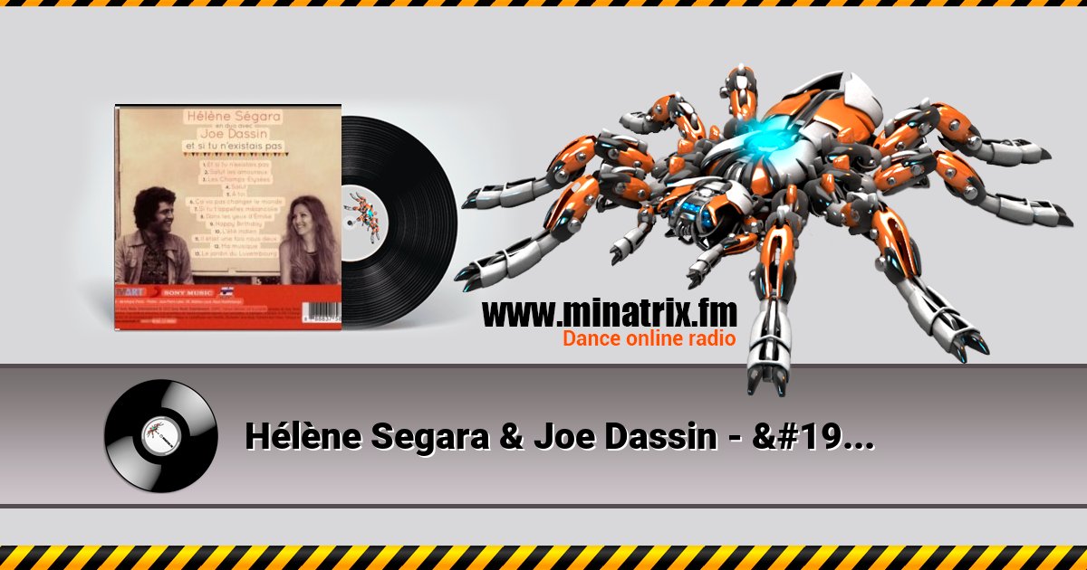 Hélène Segara & Joe Dassin - À toi Hélène Segara & Joe Dassin - À toi скачать бесплатно