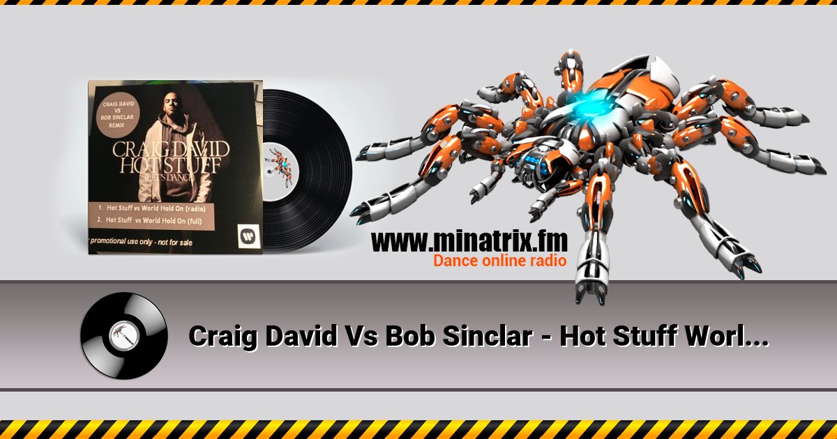 Craig David Vs Bob Sinclar - Hot Stuff World Hold On (Radio Edit) Craig David Vs Bob Sinclar - Hot Stuff World Hold On (Radio Edit) скачать бесплатно
