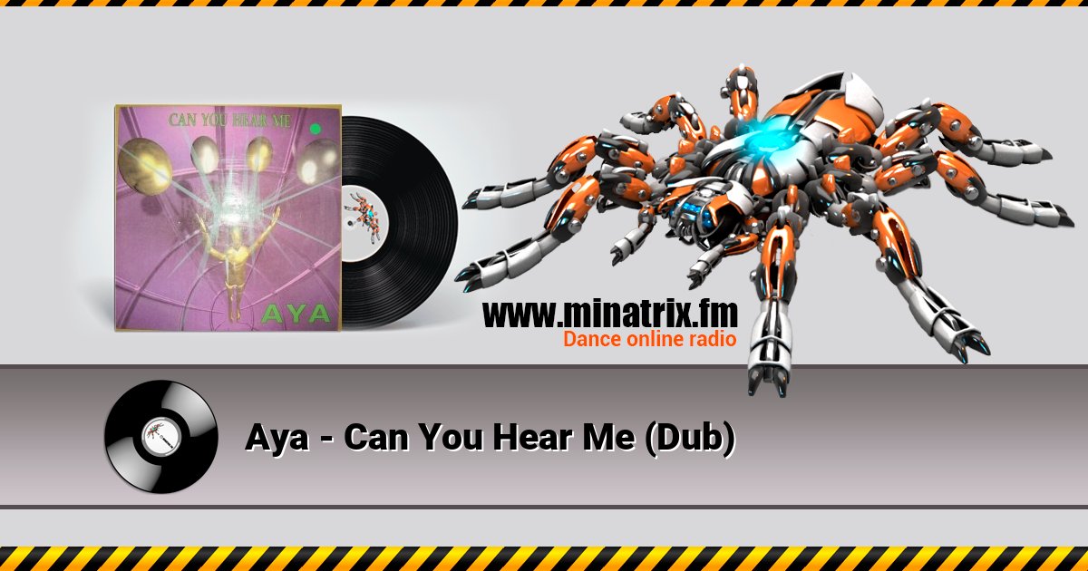 Aya - Can You Hear Me (Dub) Aya - Can You Hear Me (Dub) скачать бесплатно