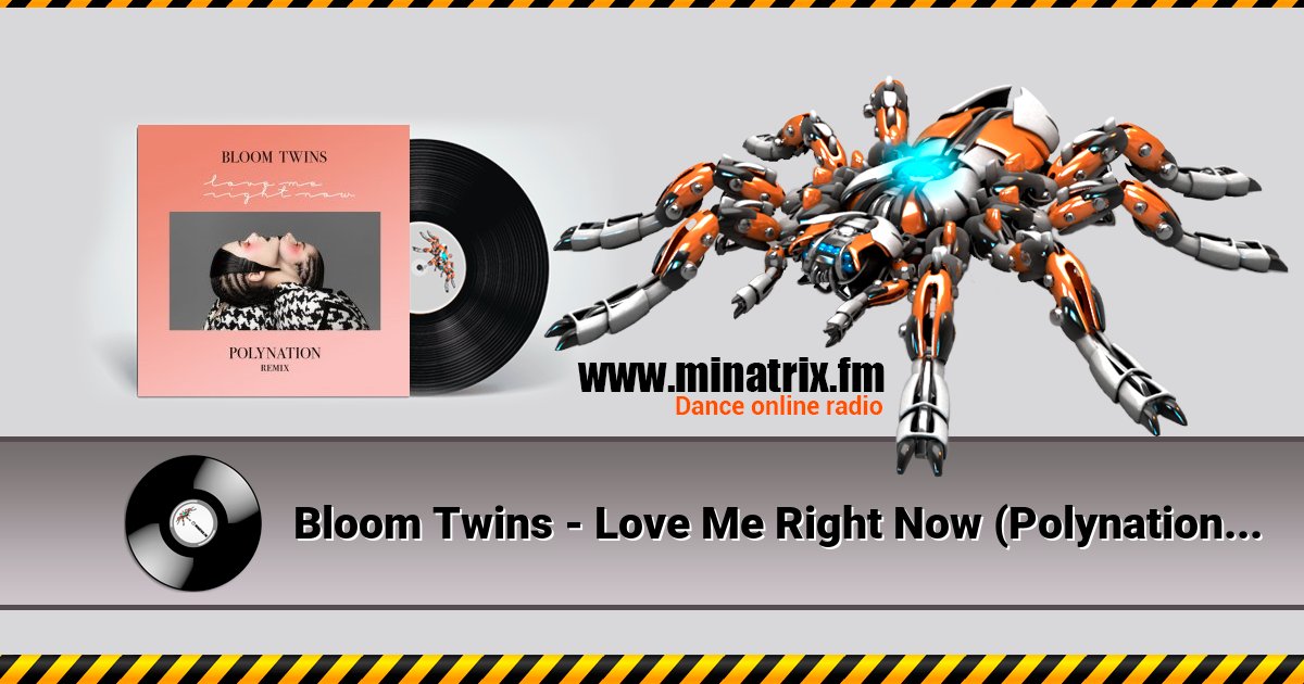 Bloom Twins - Love Me Right Now (Polynation Remix) Bloom Twins - Love Me Right Now (Polynation Remix) скачать бесплатно