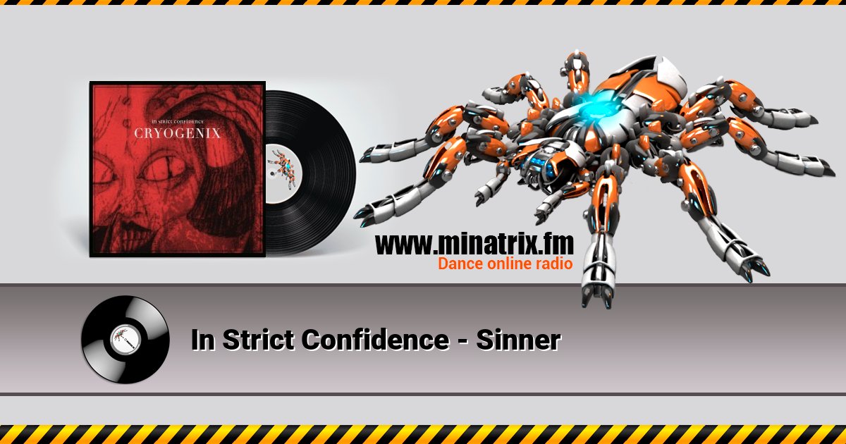 In Strict Confidence - Sinner In Strict Confidence - Sinner скачать бесплатно