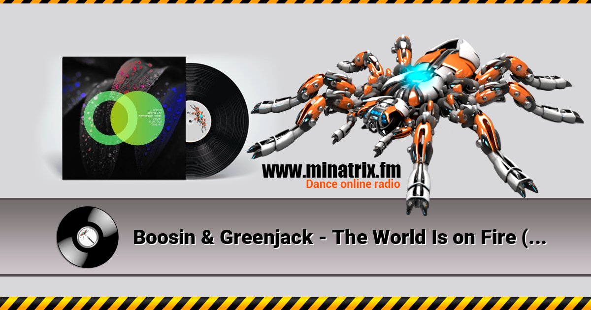 Boosin & Greenjack - The World Is on Fire (Aleh Team Remix) Boosin & Greenjack - The World Is on Fire (Aleh Team Remix) слушать и скачать трек