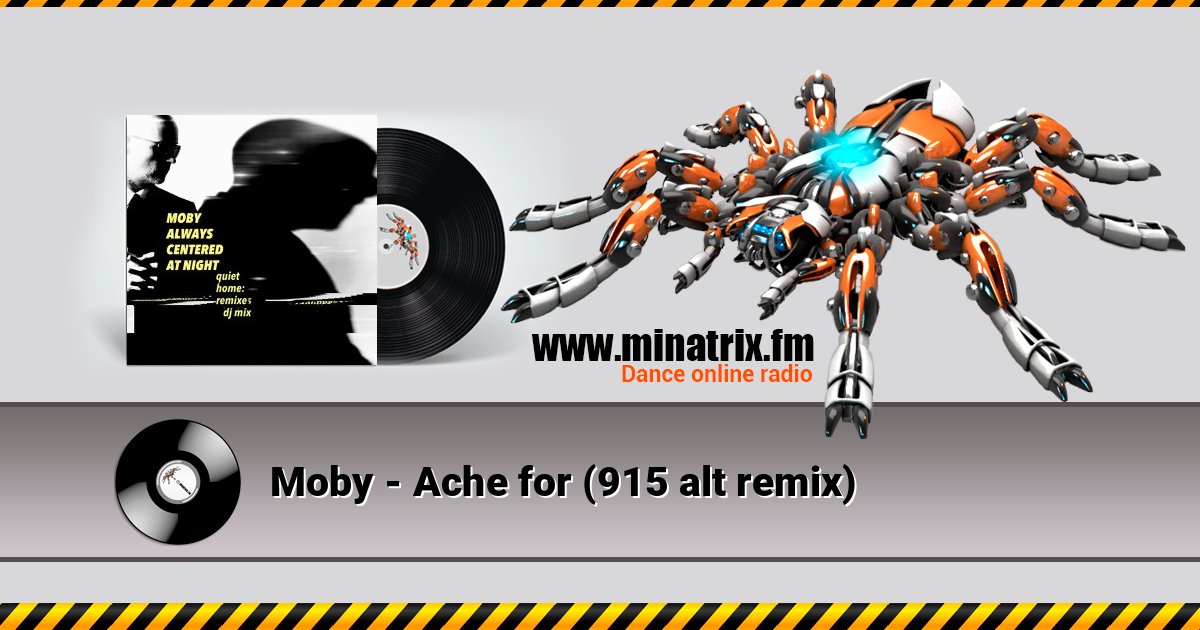 Moby - Ache for (915 alt remix) Moby - Ache for (915 alt remix) слушать и скачать трек