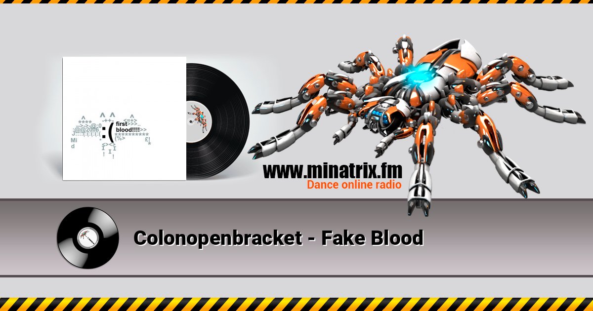 Colonopenbracket - Fake Blood Colonopenbracket - Fake Blood слушать онлайн и скачать mp3