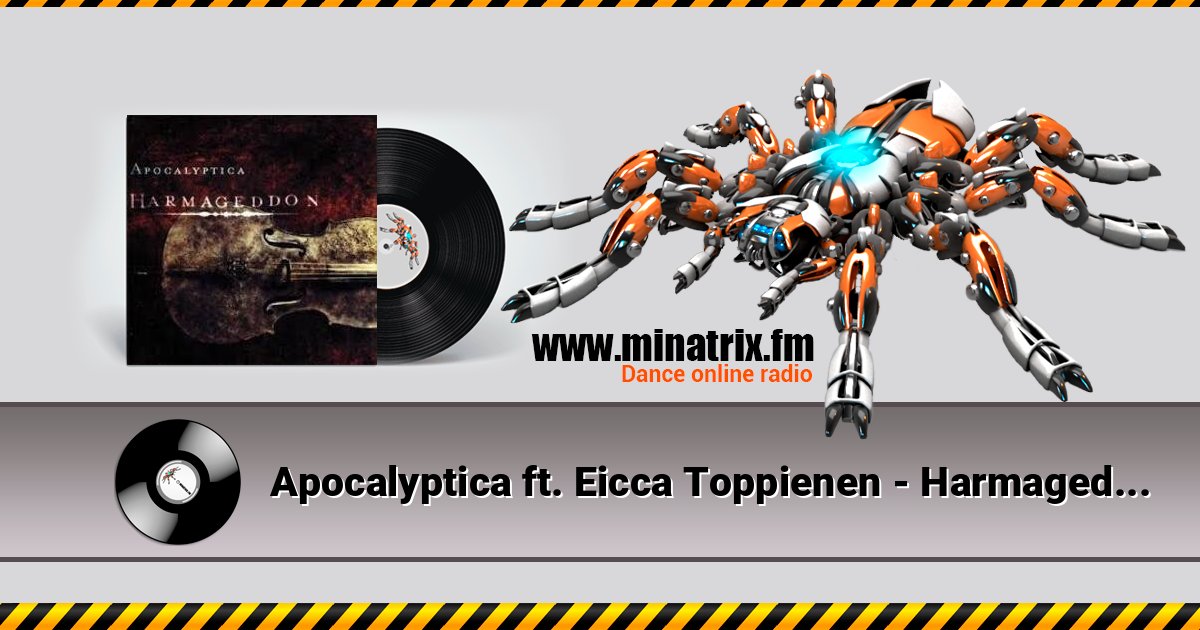 Apocalyptica ft. Eicca Toppienen - Harmageddon слушать онлайн и скачать mp3