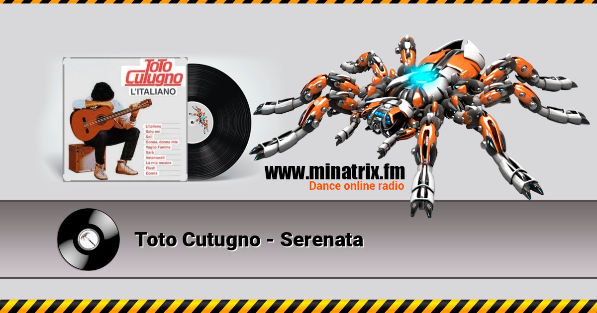 Toto Cutugno - Serenata Listen online and download MP3