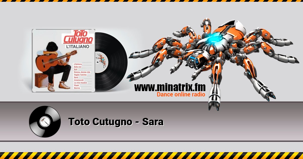 Toto Cutugno - Sara Online hören und MP3 herunterladen