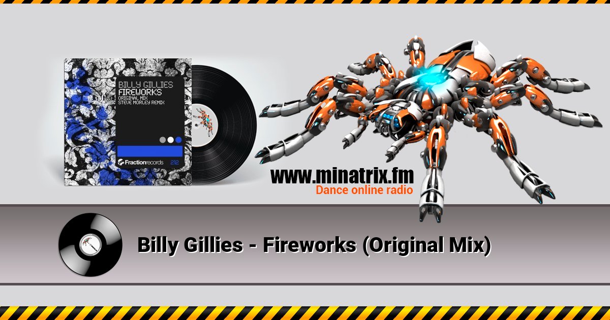 Billy Gillies - Fireworks (Original Mix) Billy Gillies - Fireworks (Original Mix) 在线播放并下载 MP3