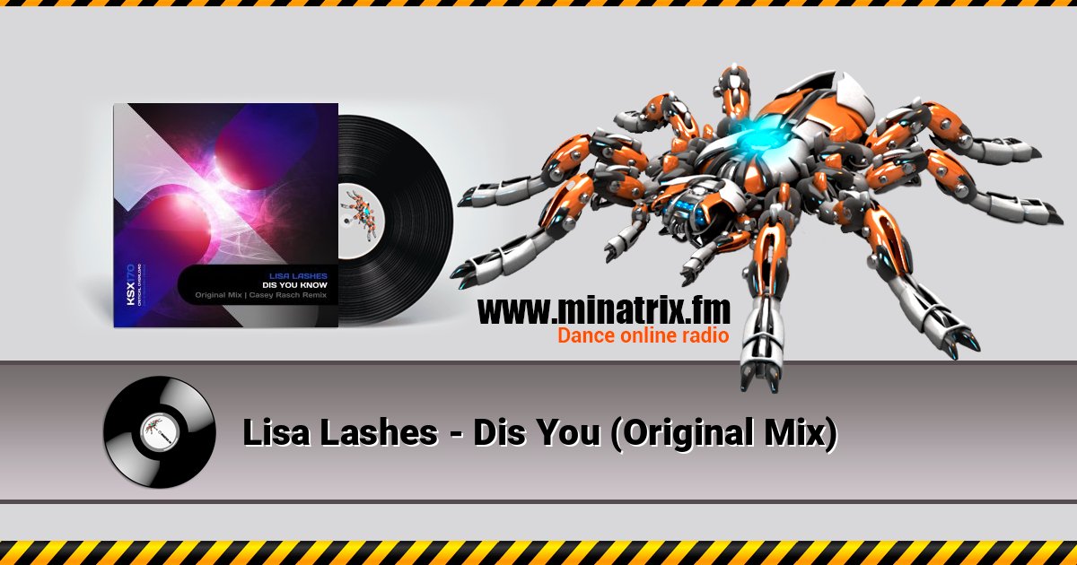 Lisa Lashes - Dis You (Original Mix) Écouter en ligne et télécharger MP3