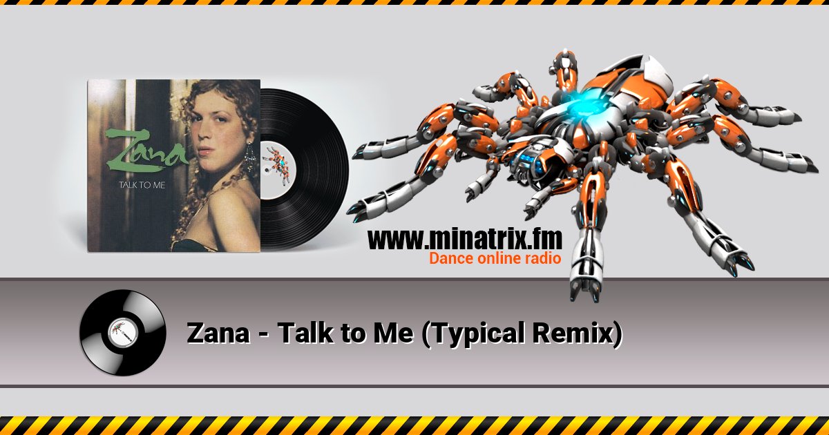 Zana - Talk to Me (Typical Remix) слушать онлайн и скачать mp3