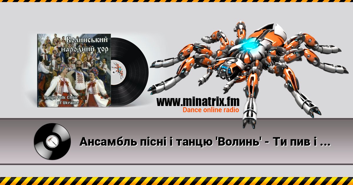 Ансамбль пісні і танцю 'Волинь' - Ти пив і я пила Ансамбль пісні і танцю 'Волинь' - Ти пив і я пила Listen online and download MP3