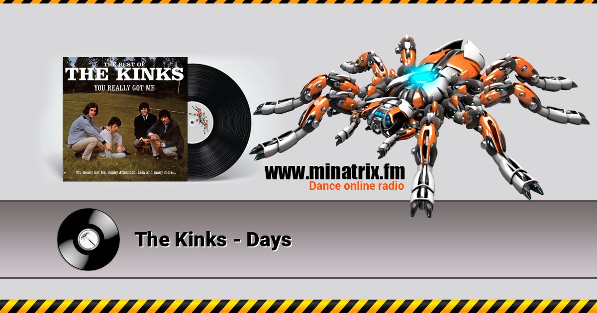 The Kinks - Days слушать онлайн и скачать mp3
