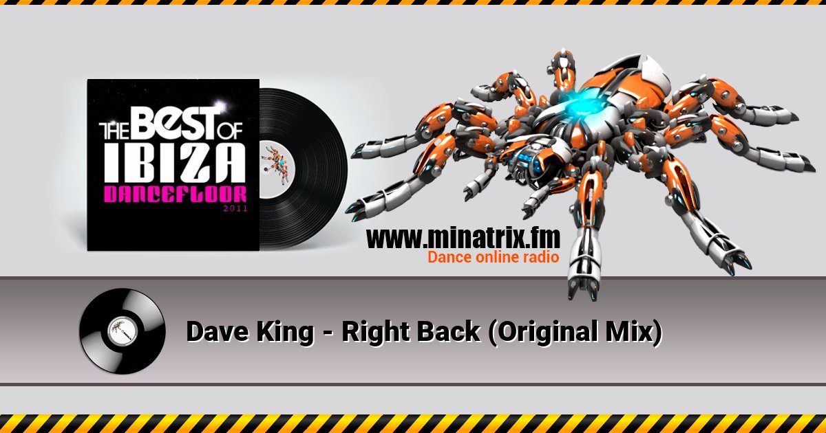 Dave King - Right Back (Original Mix) Dave King - Right Back (Original Mix) Online hören und MP3 herunterladen