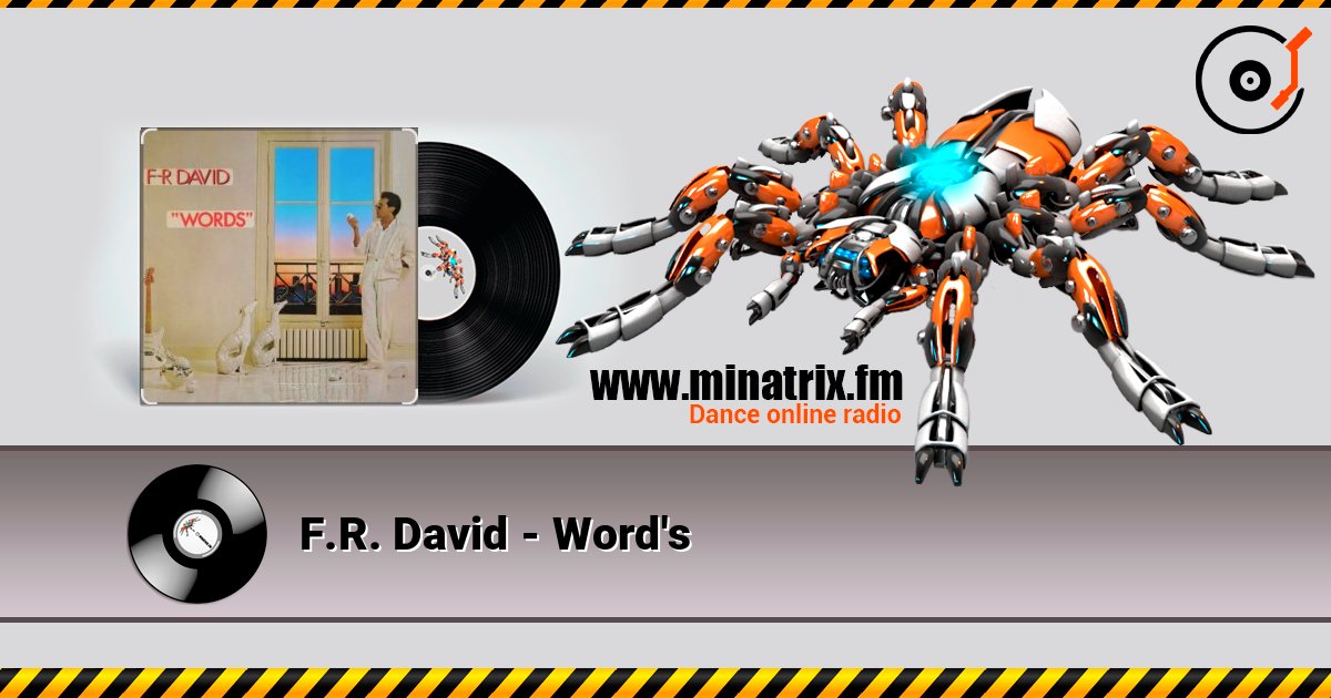 F.R. David - Word's слушать онлайн и скачать mp3