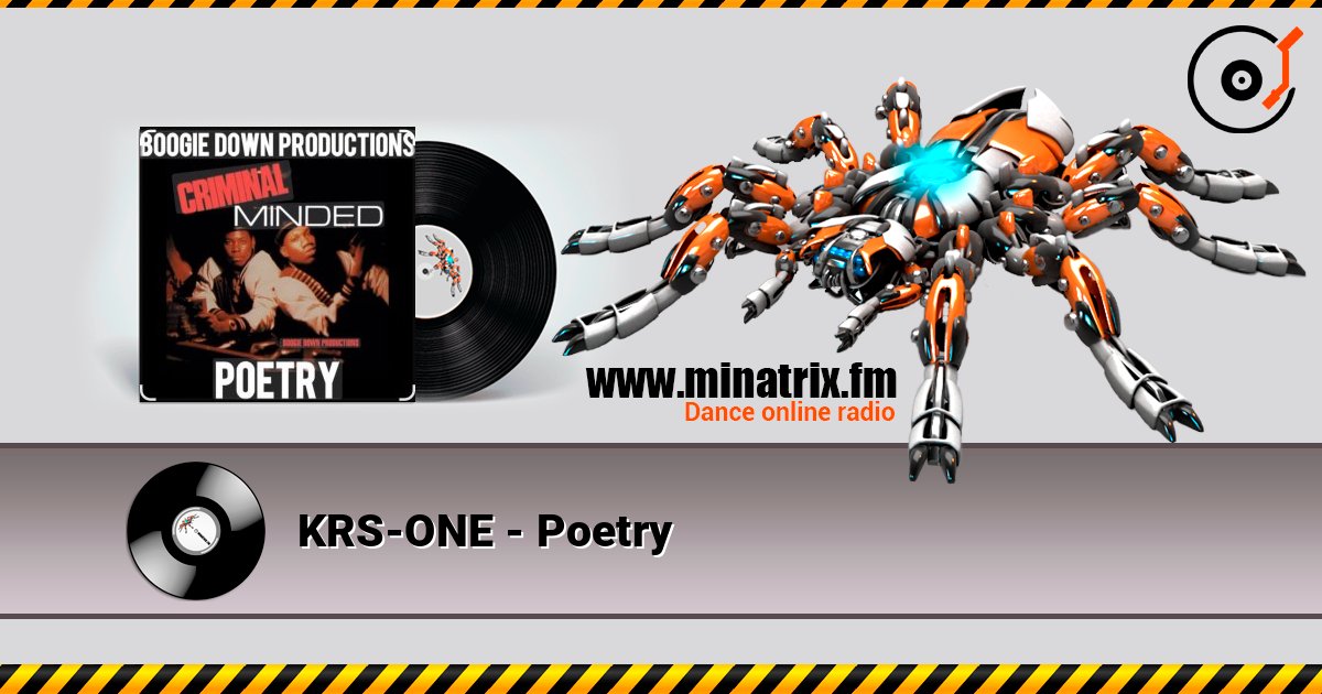 KRS-ONE - Poetry KRS-ONE - Poetry слушать онлайн и скачать mp3