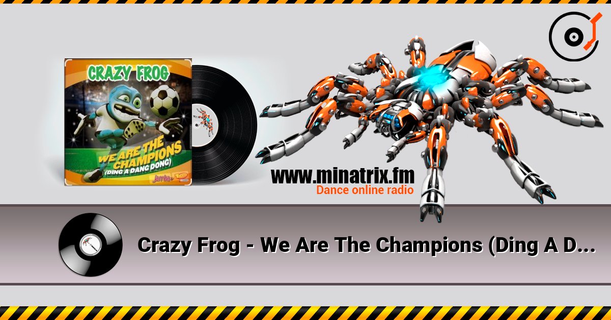 Crazy Frog - We Are The Champions (Ding A Dang Dong) Crazy Frog - We Are The Champions (Ding A Dang Dong) слушать онлайн и скачать mp3