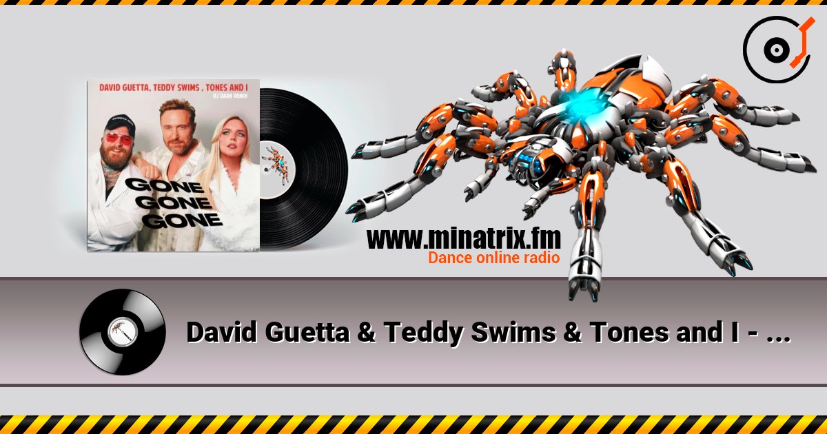 David Guetta & Teddy Swims & Tones and I - Gone Gone Gone (Dj Dark Remix) David Guetta & Teddy Swims & Tones and I - Gone Gone Gone (Dj Dark Remix) Слухати онлайн та завантажити MP3